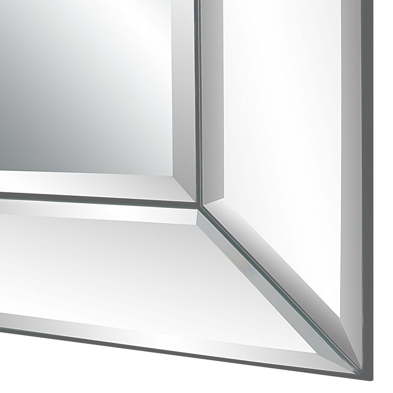 Vistella Mirror | Modern Rectangle Frameless Bathroom Vanity Mirror Mounted Vertical or Horizontal (30 in. W x 40 in. H x 1 in. D)