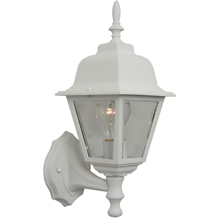 Craftmade Z170-TW Coach Lights Cast 1 Light Small Outdoor Wall Lantern -Textured White