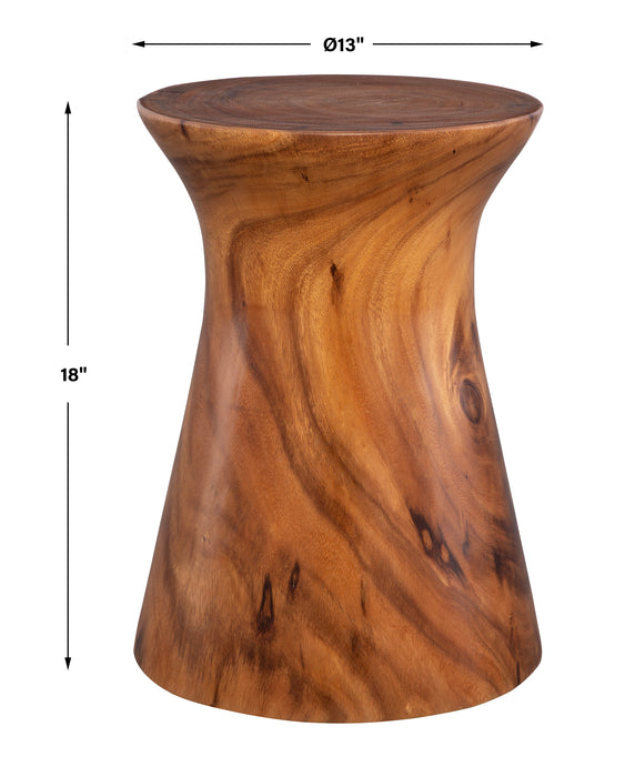 Uttermost Swell Wooden Accent Table