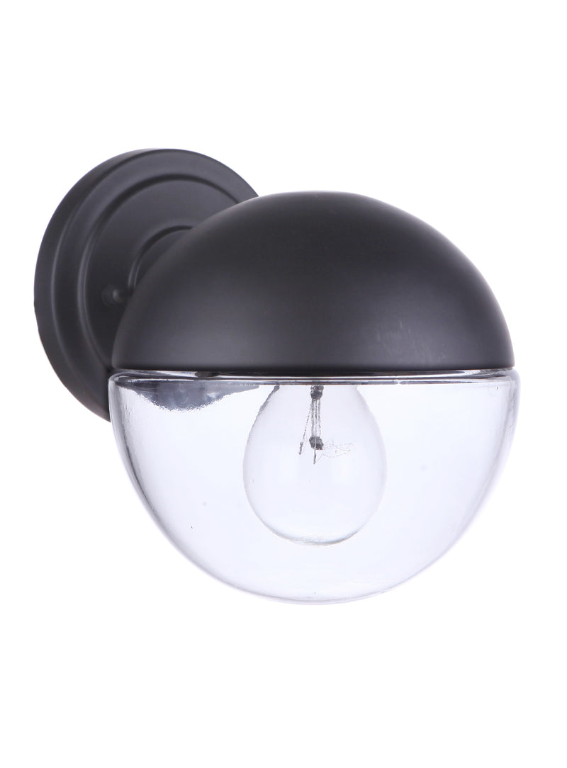 Craftmade ZA3404-MN Evie 1 Light Small Outdoor Wall Lantern -Midnight