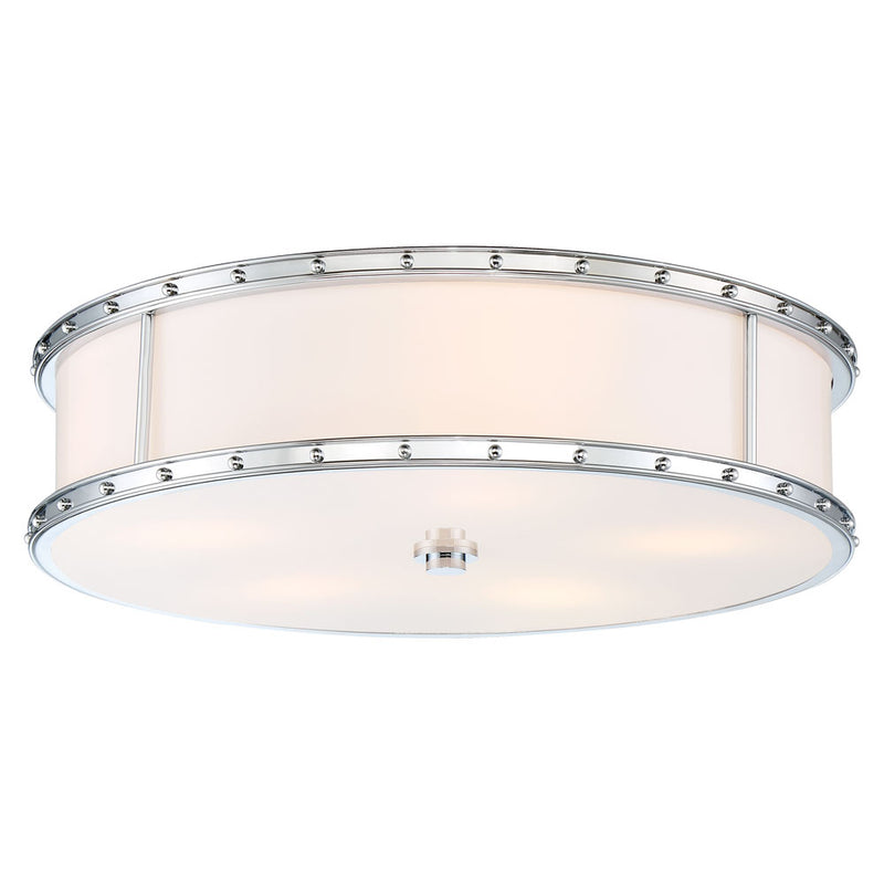 Minka Lavery 20.25" LED Flush Mount-Chrome