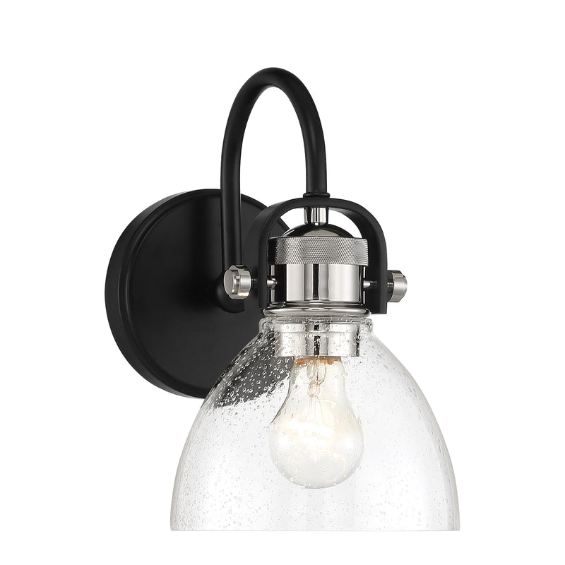 Minka Lavery Monico 1 Light Bathroom Vanity Light-Coal