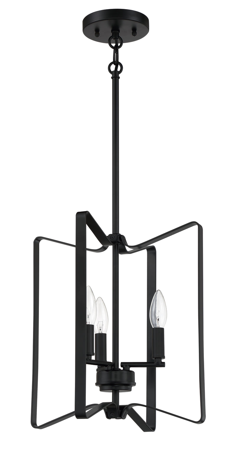 Craftmade 56133-FB Shayna 3 Light Foyer -Flat Black