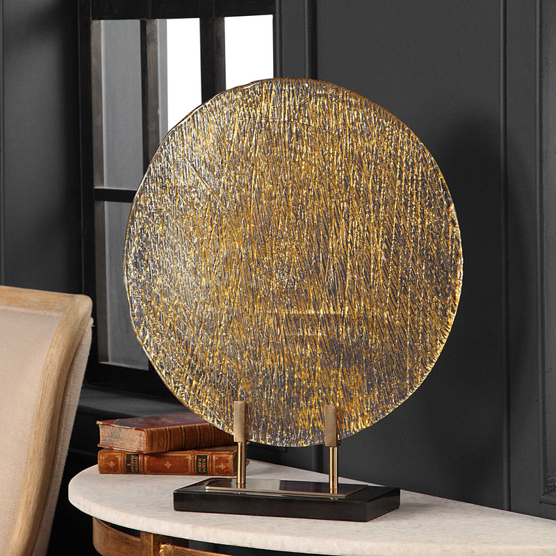 Uttermost 17500 Layan Art Glass Charger
