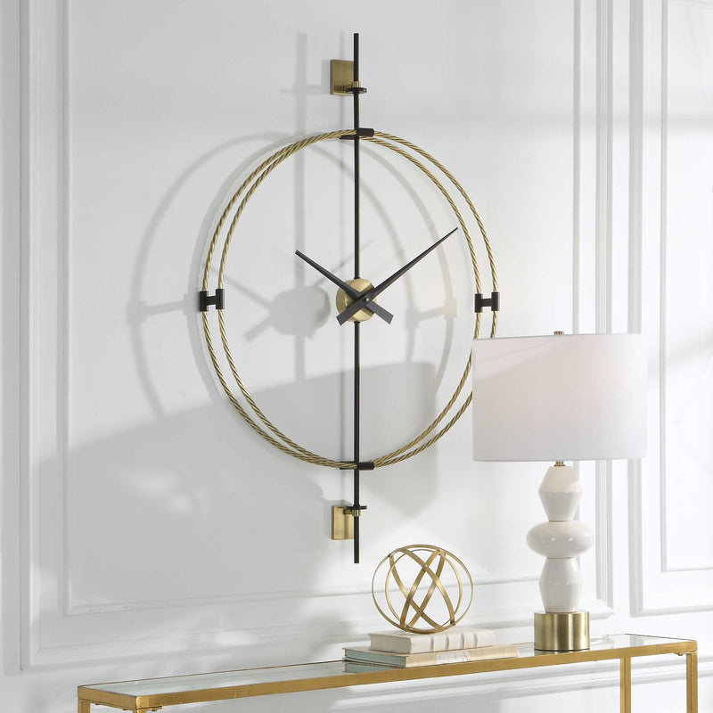 Uttermost 06106 Time Flies Modern Wall Clock