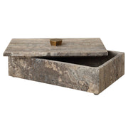 Uttermost 18153 Griseus Travertine Stone Box