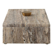 Uttermost 18153 Griseus Travertine Stone Box