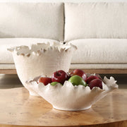 Uttermost 18155 Blossom Tall Off-white Bowl