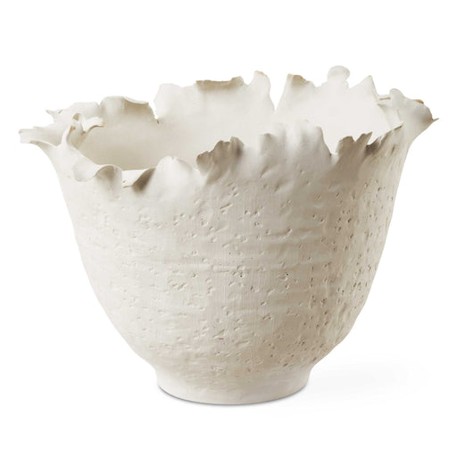 Uttermost 18155 Blossom Tall Off-white Bowl