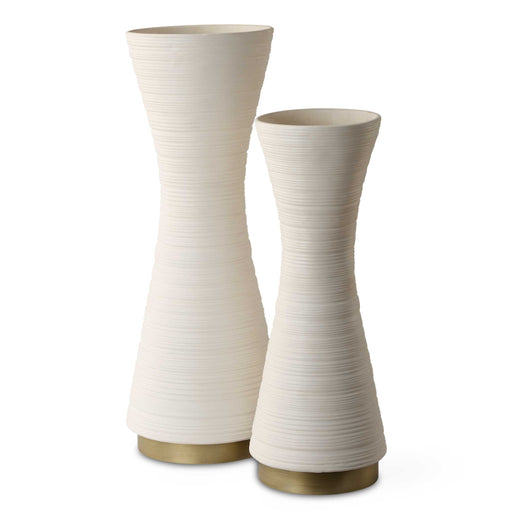 Uttermost 18142 Ridgeline White Vases Set/2