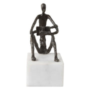 Uttermost 18162 Sit Back Relax And Read Iron Sculpture