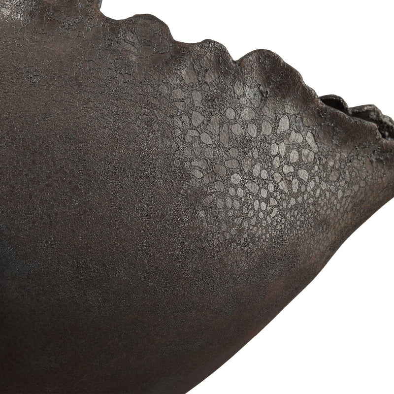 Uttermost 18152 Blossom Bronzed Metallic Vase