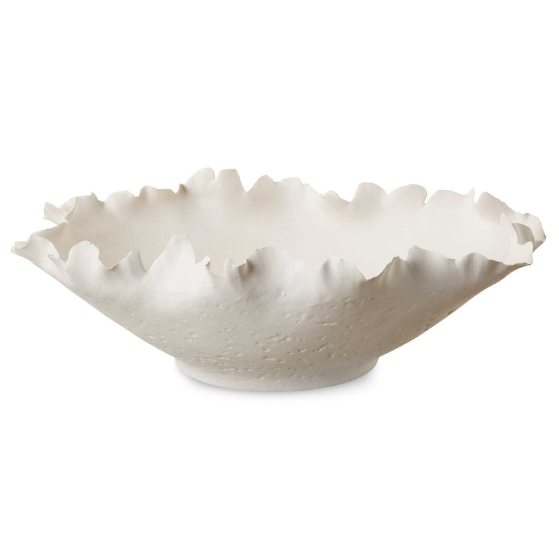 Uttermost 18154 Blossom Short Off-white Bowl