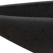 Uttermost 18164 Vessel Cast Black Canoe Bowl