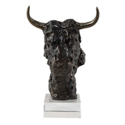 Uttermost 18148 Bison Bust Bronze Sculpture