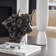 Uttermost 18148 Bison Bust Bronze Sculpture