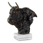 Uttermost 18148 Bison Bust Bronze Sculpture