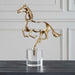Uttermost 18146 Gallop Gold Sculpture