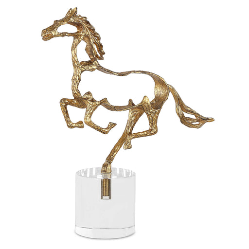 Uttermost 18146 Gallop Gold Sculpture