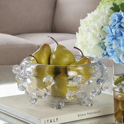 Uttermost 18181 Aura Clear Glass Bowl