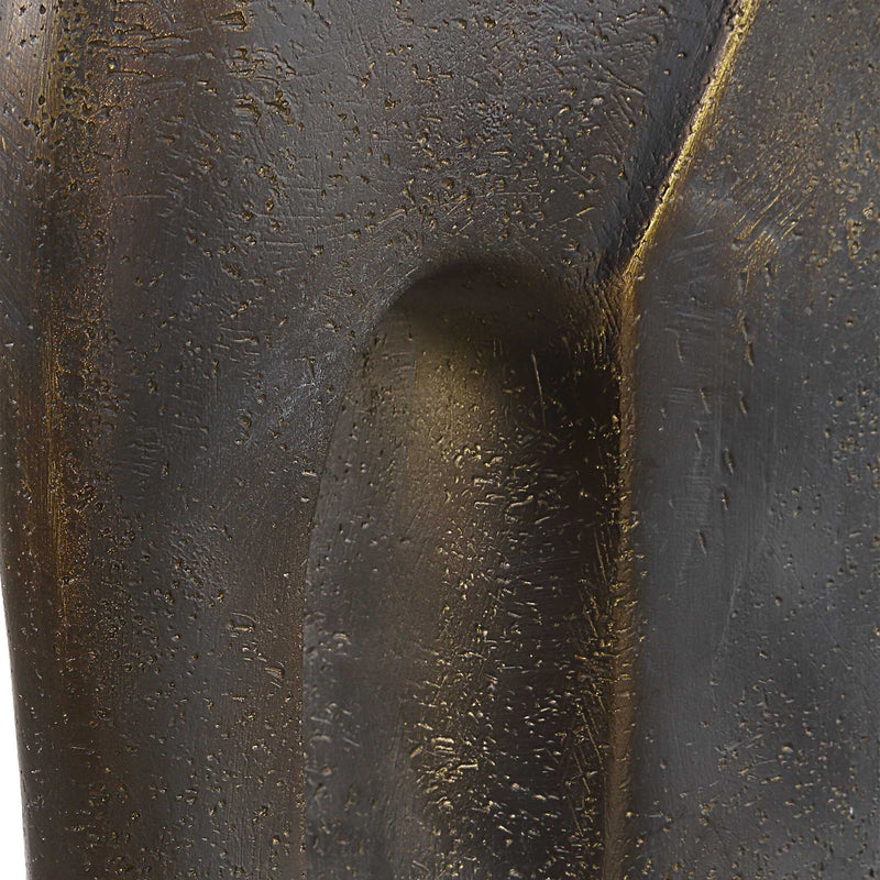 Uttermost 18195 Timeless Tusk Bronze Sculptures Set/2