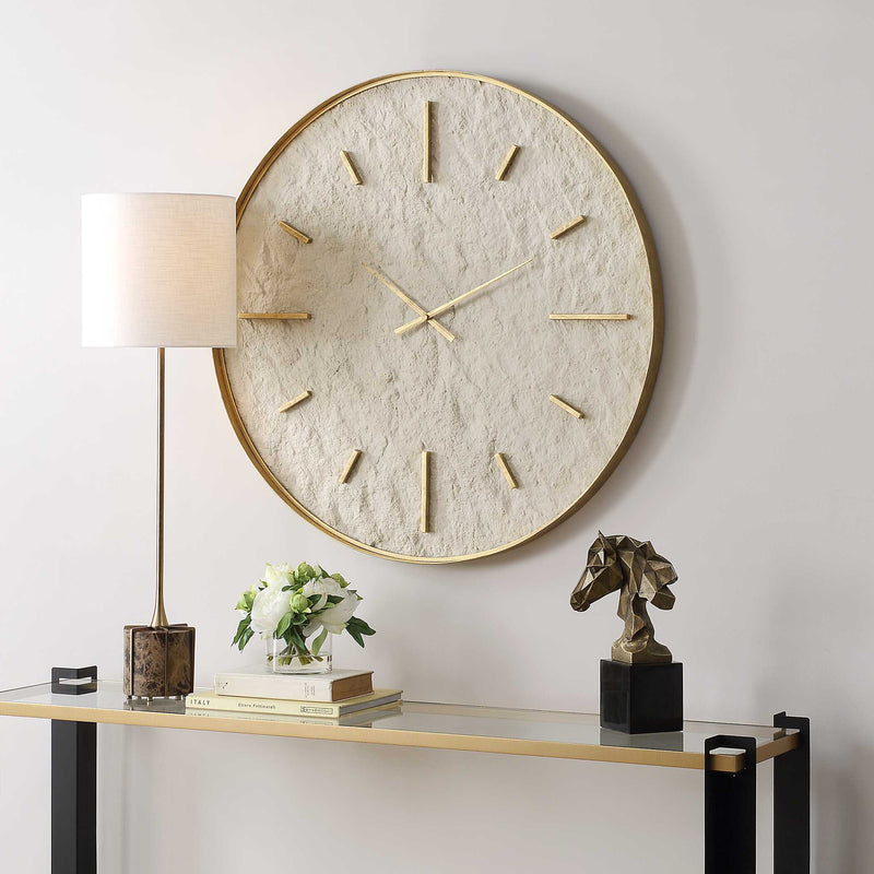 Uttermost 06467 Stone Serenity Wall Clock