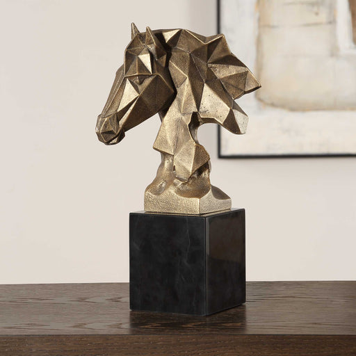 Uttermost 18185 Chiseled Horse Bust Sculpture