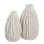 Uttermost 18200 Ivory Ridge Vases Set/2