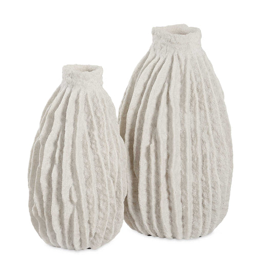 Uttermost 18200 Ivory Ridge Vases Set/2