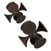 Uttermost 17132 Balanced Harmony Dark Wooden Sculptures Set/2
