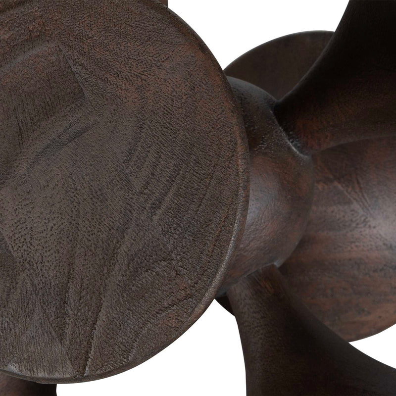 Uttermost 17132 Balanced Harmony Dark Wooden Sculptures Set/2