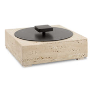 Uttermost 18196 Natural Luxe Travertine Box