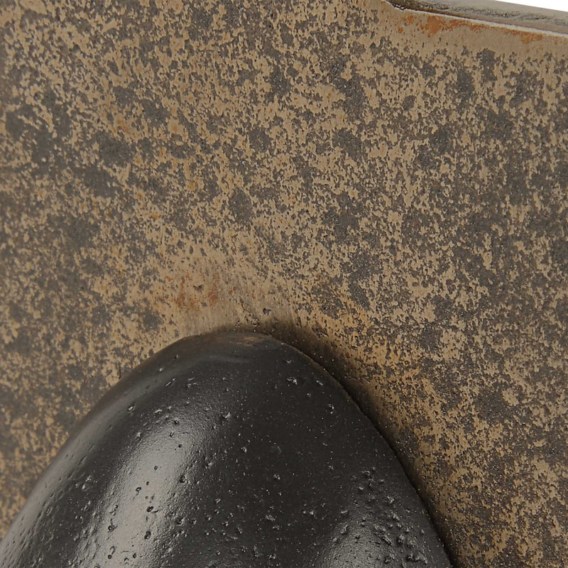 Uttermost 18197 Geometric Echoes Bronze Sculptures Set/3