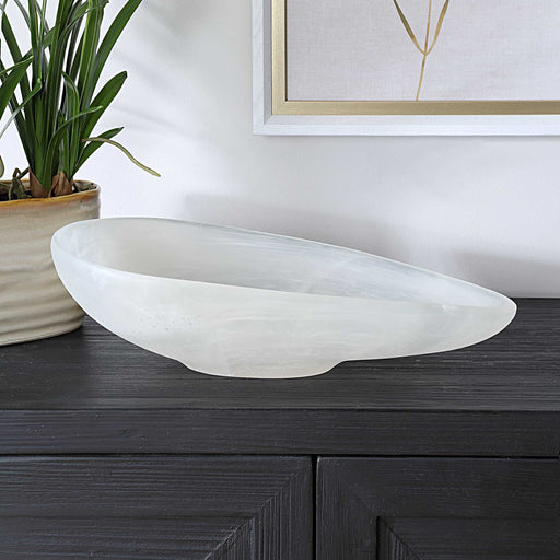Uttermost 18220 Marchena White Bowl