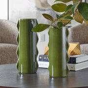 Uttermost 18216 Meander Green Vases Set/2