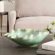 Uttermost 18226 Lila Green Glass Bowl