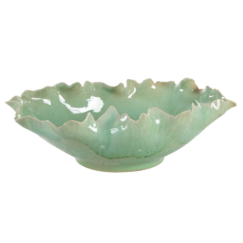 Uttermost 18226 Lila Green Glass Bowl