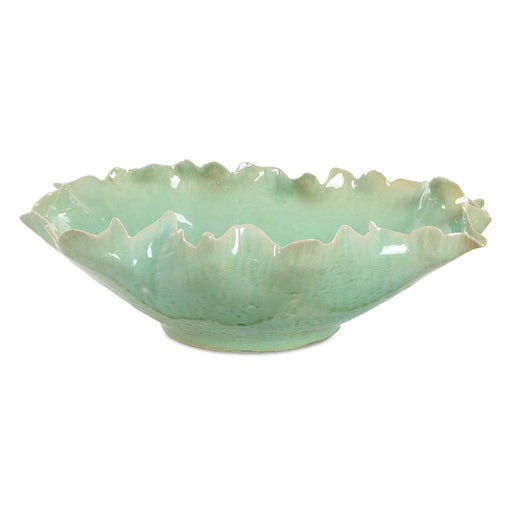 Uttermost 18226 Lila Green Glass Bowl