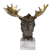 Uttermost 18187 Moose Bust Bronze Sculpture