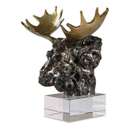 Uttermost 18187 Moose Bust Bronze Sculpture