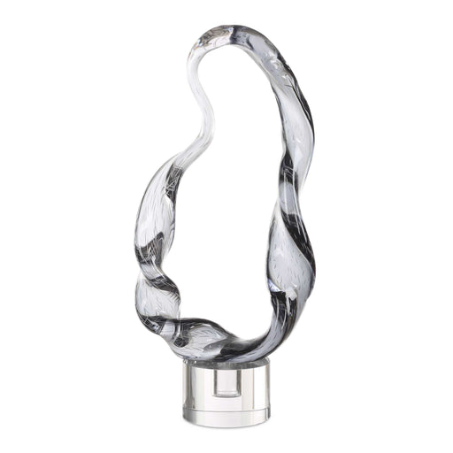 Uttermost 18242 Luminous Twist Glass Sculpture