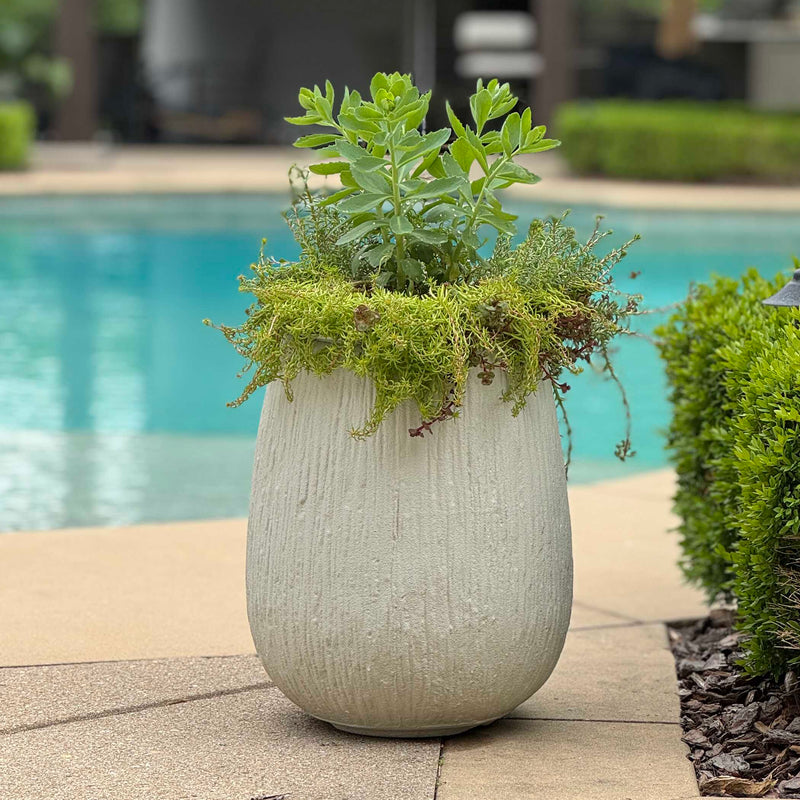 Uttermost 18250 Rustic Ridge Off-White Outdoor Planter
