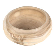 Uttermost 17136 Waveform Bleached Wood Bowl