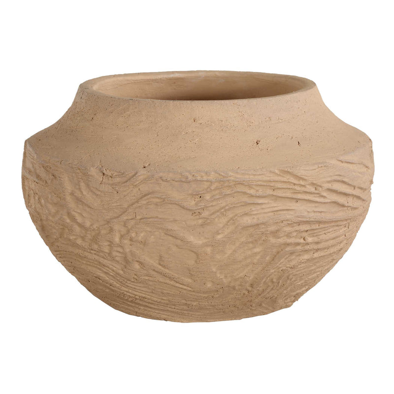 Uttermost 18266 Sandstone Flow Small Terracotta Vase