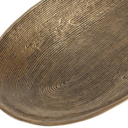Uttermost 18254 Stratum Oval Brass Bowls Set/2