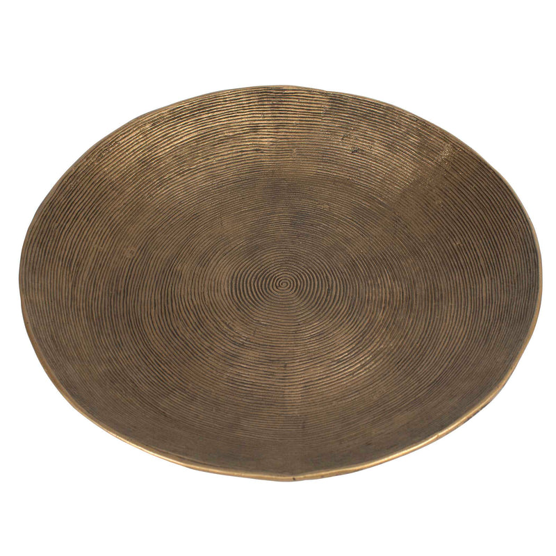 Uttermost 18255 Stratum Round Brass Bowls Set/2