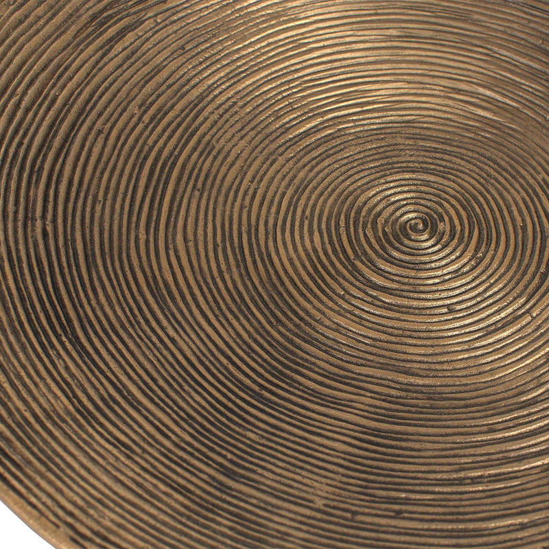 Uttermost 18255 Stratum Round Brass Bowls Set/2