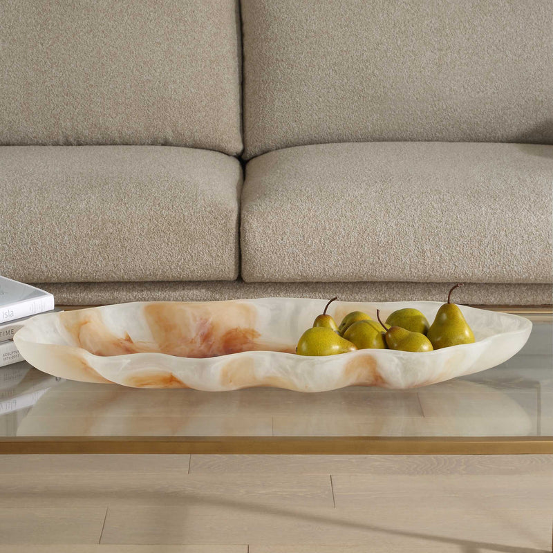 Uttermost 18262 Organic Elegance Wavy Oval Bowl