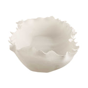 Uttermost 18269 Ripple Crest White Bowl
