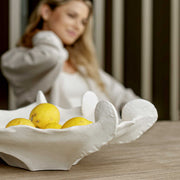 Uttermost 18248 Coral Mirage White Outdoor Bowl